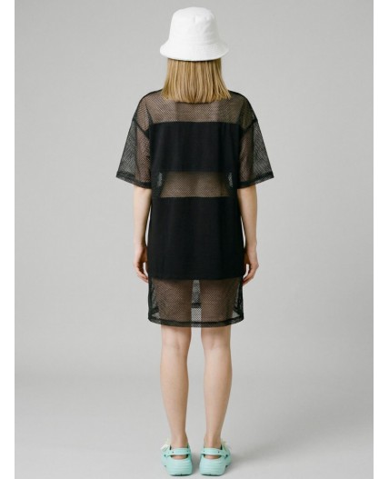 Платье трикотажное для женщин black