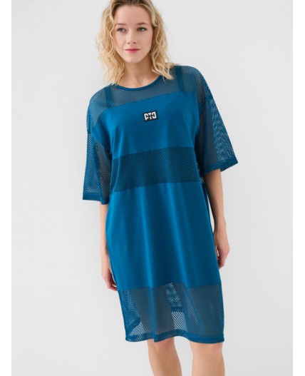 Платье трикотажное для женщин dark green