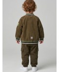 Брюки детские трикотажные для мальчиков dark green