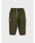 Брюки детские трикотажные для мальчиков dark green