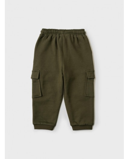 Брюки детские трикотажные для мальчиков dark green