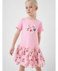 Платье трикотажное для девочек multicolor