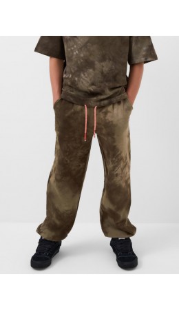 Брюки трикотажные для мальчиков olive