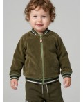 Толстовка детская трикотажная для мальчиков dark green