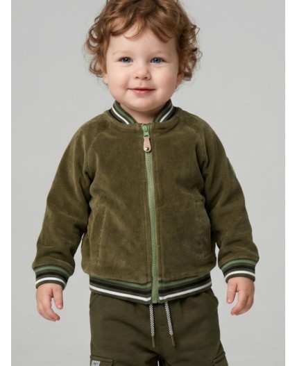 Толстовка детская трикотажная для мальчиков dark green