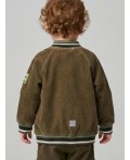 Толстовка детская трикотажная для мальчиков dark green
