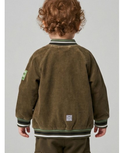 Толстовка детская трикотажная для мальчиков dark green
