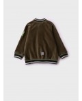 Толстовка детская трикотажная для мальчиков dark green