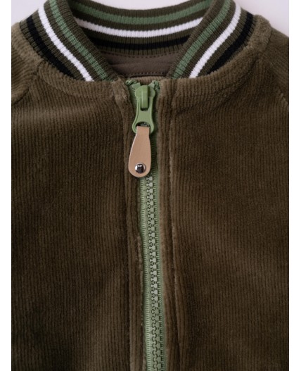 Толстовка детская трикотажная для мальчиков dark green