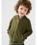 Толстовка трикотажная для мальчиков dark green