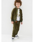 Толстовка трикотажная для мальчиков dark green