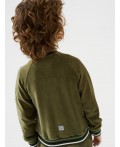 Толстовка трикотажная для мальчиков dark green