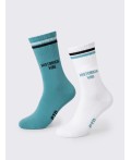 Гольфы трикотажные для девочек, 2 пары в комплекте multicolor