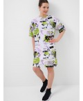 Платье трикотажное для девочек multicolor