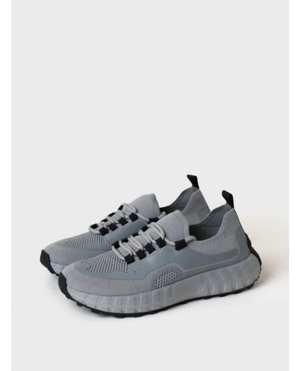 Полуботинки мужские серый