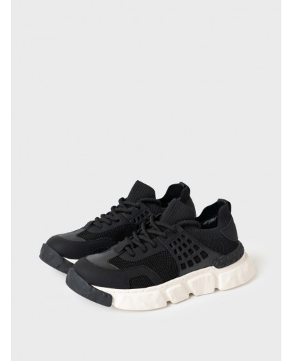 Полуботинки мужские черный