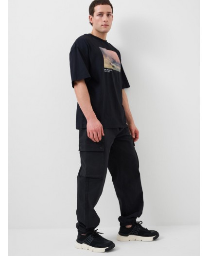 Полуботинки мужские черный