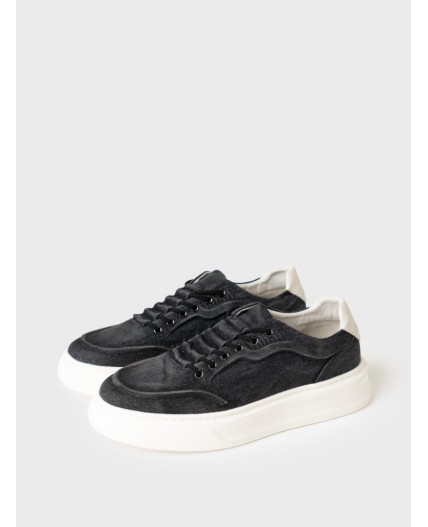 Полуботинки мужские черный