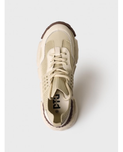 Полуботинки мужские бежевый