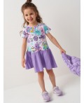 Платье трикотажное для девочек multicolor