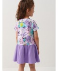 Платье трикотажное для девочек multicolor