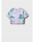 Фуфайка трикотажная для девочек (футболка) multicolor