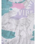 Фуфайка трикотажная для девочек (футболка) multicolor