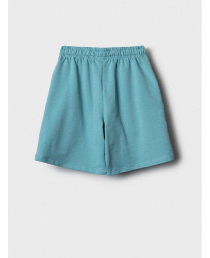 Шорты трикотажные для девочек light blue