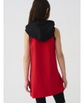 Платье трикотажное для девочек black, red