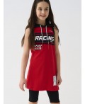 Платье трикотажное для девочек black, red