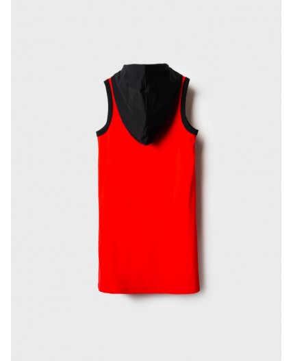 Платье трикотажное для девочек black, red