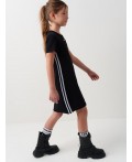 Платье трикотажное для девочек black