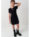 Платье трикотажное для девочек black