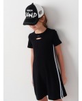 Платье трикотажное для девочек black