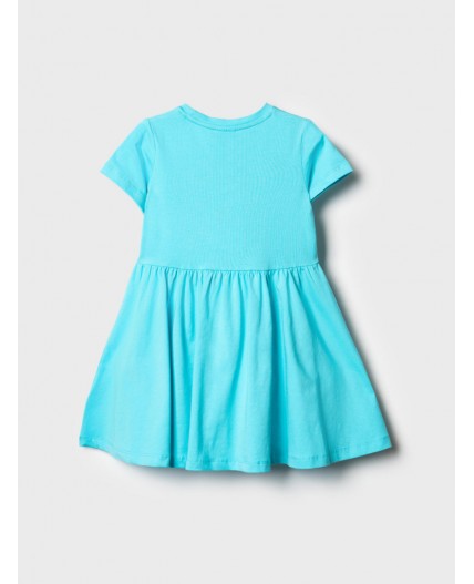 Платье трикотажное для девочек turquoise