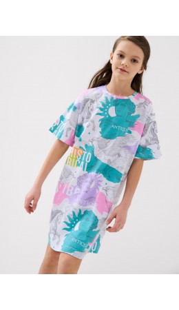 Платье трикотажное для девочек multicolor