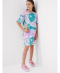 Платье трикотажное для девочек multicolor