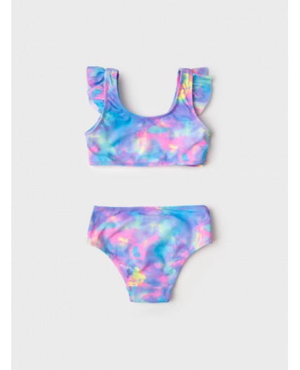 Купальный костюм трикотажный для девочек multicolor
