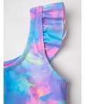 Купальный костюм трикотажный для девочек multicolor