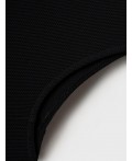 Купальный костюм трикотажный для девочек black