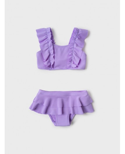 Купальный костюм трикотажный для девочек violet