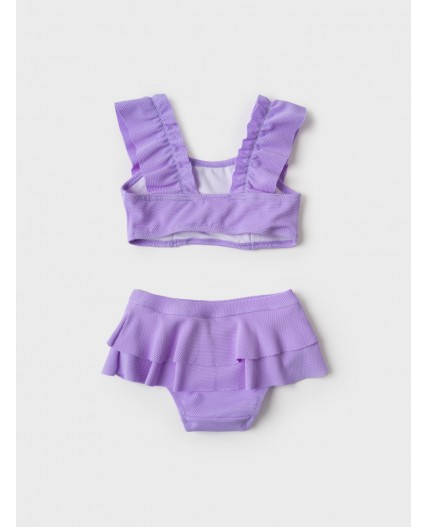 Купальный костюм трикотажный для девочек violet