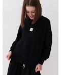 Толстовка трикотажная для девочек black