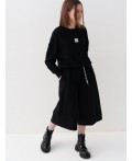 Толстовка трикотажная для девочек black