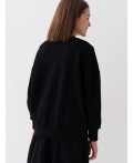 Толстовка трикотажная для девочек black
