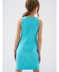 Платье трикотажное для девочек light blue