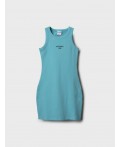 Платье трикотажное для девочек light blue