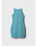 Платье трикотажное для девочек light blue
