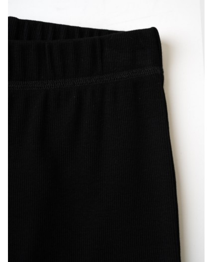 Брюки трикотажные для девочек black