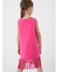 Платье трикотажное для девочек pink neon